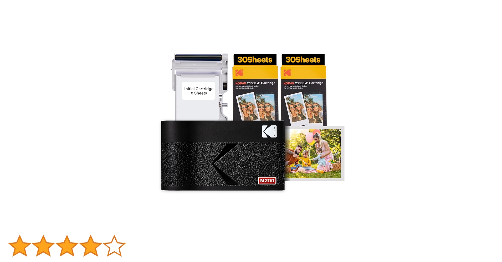 【新品未開封】Kodak Mini2 ERA 4PASSポータブルフォトプリンタ Amazon.com: KODAK Mini 2 ERA 4PASS Portable Photo Printer, 2.1x3.4